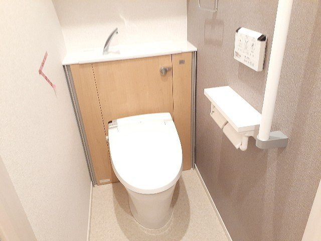 カーサ川前のトイレ
