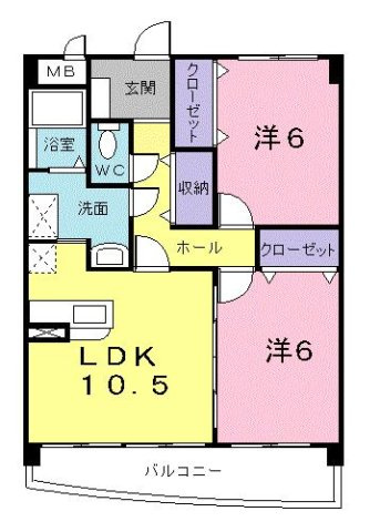 メゾンエトワールの間取り