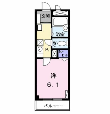 メゾンドティファニーの間取り