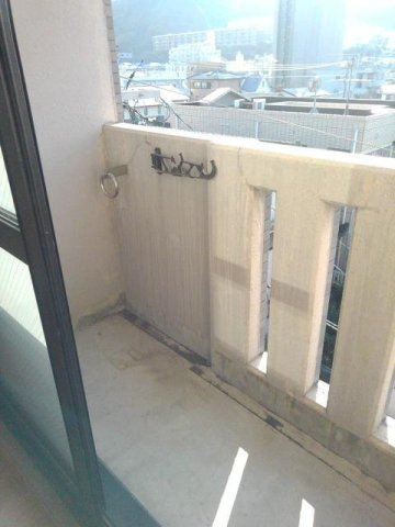 ソレイユＮのバルコニー