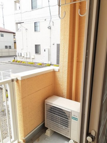 ベリエＢのバルコニー