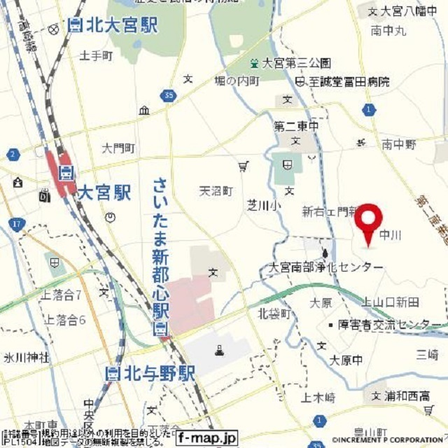 中川ヒルハイツの外観