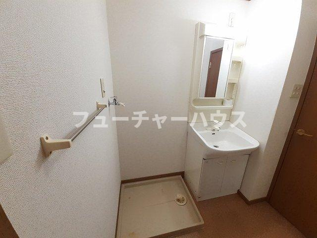サンライト　ヒルズの洗面所|広い洗面スペース
