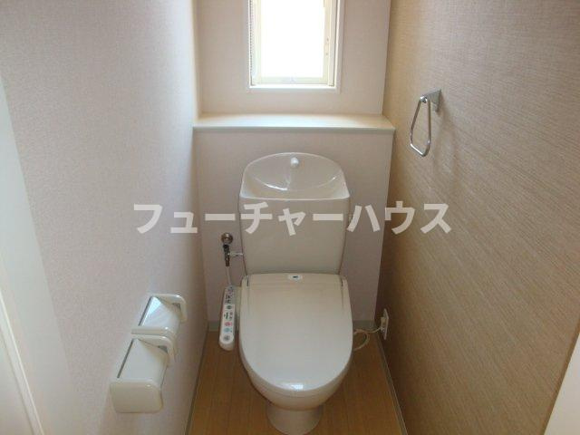 グレイスヴィラ　ヒダカⅡのトイレ|シャワー付トイレ（イメージ）