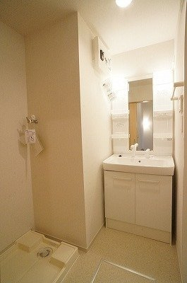 サン　ウッドの洗面所