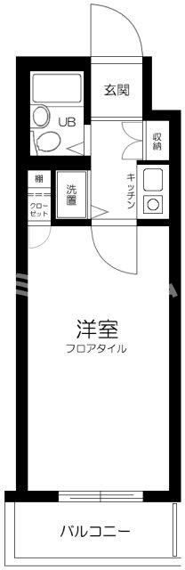 クレセント大森の間取り