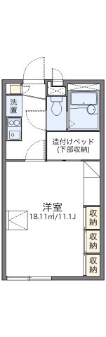 レオパレスマリリンの間取り