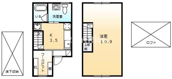 パルティーレⅡの間取り