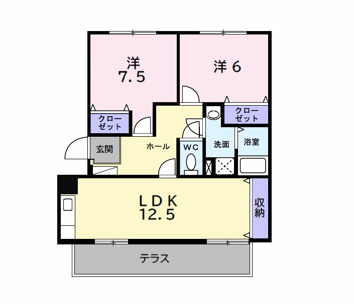 Ｔ＆ＭⅡの間取り