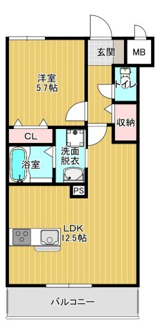 M's Suiteの間取り