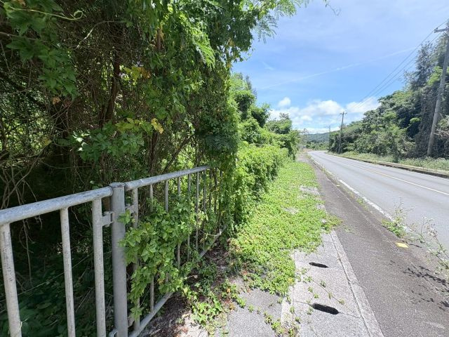 本部町新里の周辺