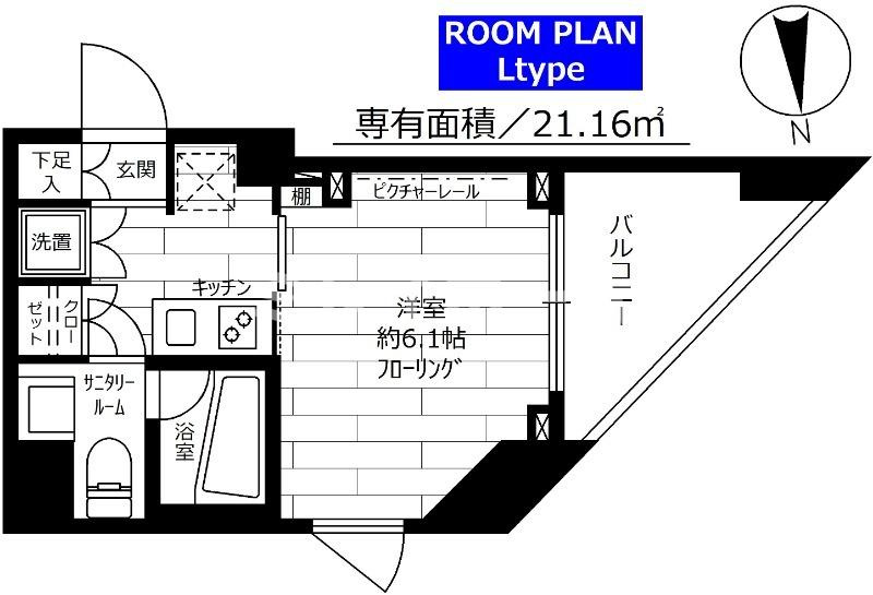 ステージグランデ馬込アジールコートの間取り