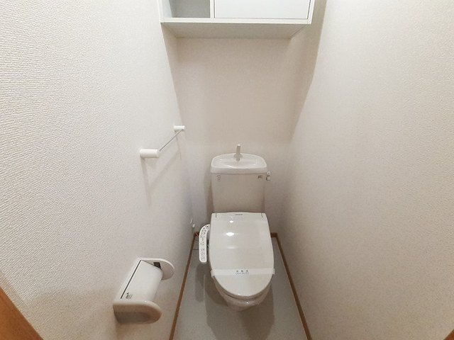 サンリットハウスⅣのトイレ|コンパクトで使いやすいトイレです