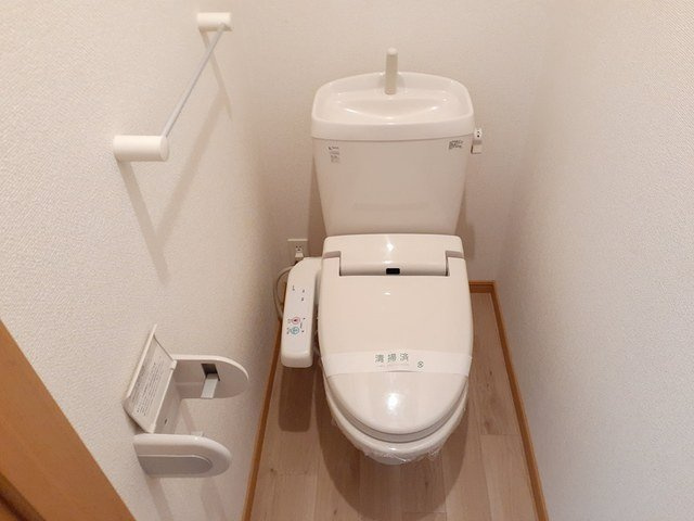 リベルテⅡのトイレ|ゆったりとした空間のトイレです