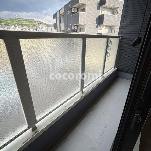 S-BASE津田元町のバルコニー