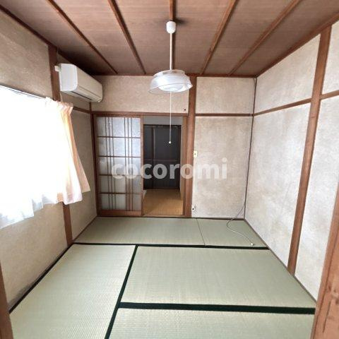黒原城内町貸家の寝室