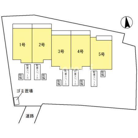 ビリオーヌＫａｈｅｉの区画図
