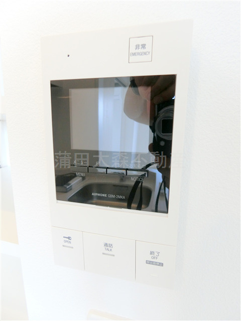 CASA PIAZZAカーサピアッツァ下丸子の設備|TVモニター付オートロックインターホン