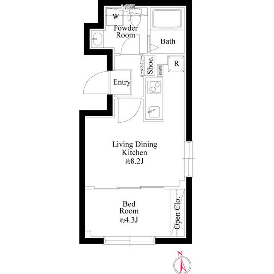 【間取り】 | ＣＡＳＡ　ＰＩＡＺＺＡ　下丸子