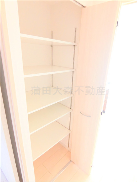 エスティム南六郷の収納|廊下の棚収納