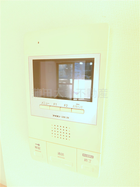 エスティム南六郷の設備|TVモニター付オートロック　インタ―ホン