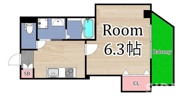 【間取り】 | みおつくし京橋 | ※現在建築中です