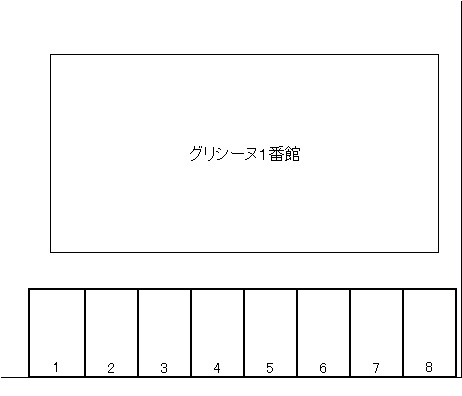 【区画図】 | グリシーヌ1番館