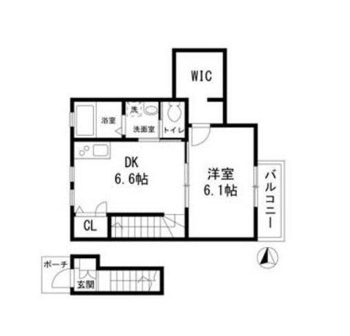 【間取り】 | ＣＨＡＭＢＲＥ　ＮＩＳＨＩＫＡＭＡＴＡ