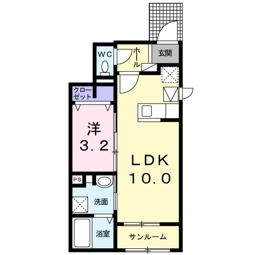 【間取り】 | グランデュール南斎院