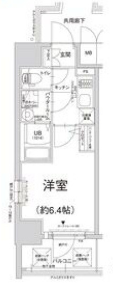 【間取り】 | エスリード阿波座プライムコート