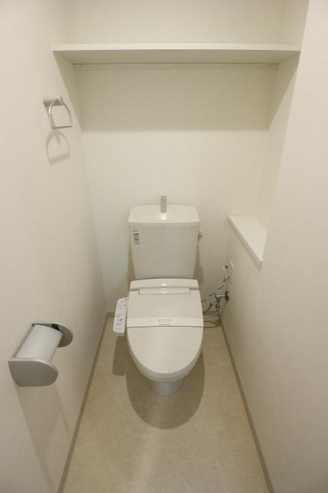 ティアレットのトイレ|落ち着いた色調のトイレです