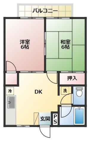 【間取り】 | 宮沢ハイツ