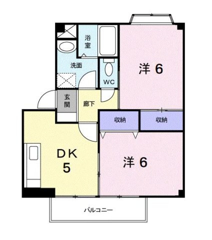 【間取り】 | サンハイツ