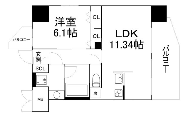 【間取り】 | プレジオ都島ASIAN