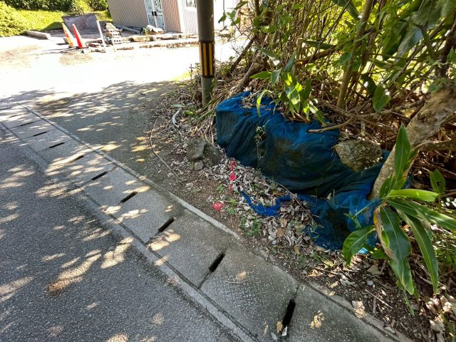 本部町新里の外観