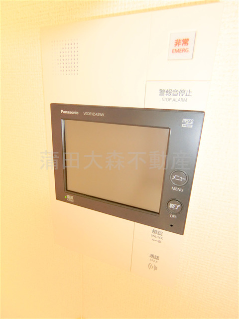 エステムプラザ蒲田TAKARABUNEの設備|TVモニター付オートロック