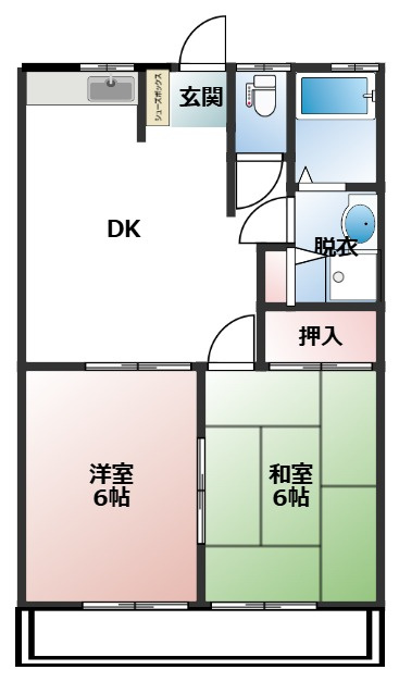 ハイグレード小島の間取り