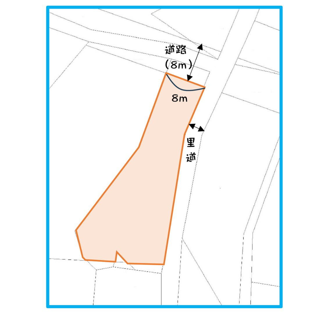 本部町瀬底の土地図