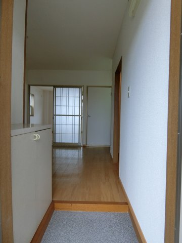 ニューシティ美保Ａの玄関