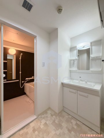 【洗面所】 | オレンジフラット | 同マンション別部屋　参考写真