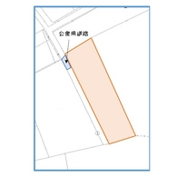 国頭村辺士名の区画図