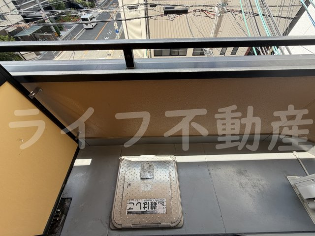 インターナショナル玉造のバルコニー