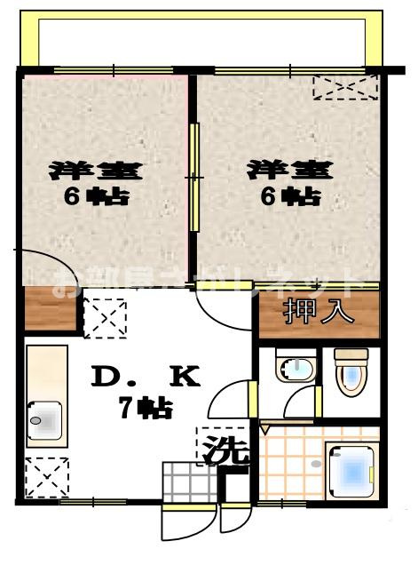 スターライトシティ小茂根【おとり物件なし】#学生・社会人にオススメ！初期費用分割払いOK！の間取り