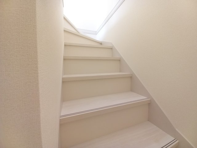 【いわき市錦町江栗1丁目／5号棟】☆キッチンパントリー☆インナーバルコニー♪☆ストレージルーム♪の内装|同施工　中はこのようになっています