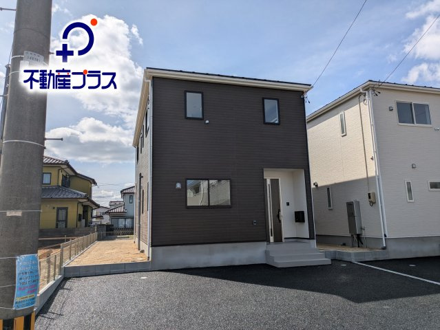 【いわき市郷ケ丘第9】　全２棟／2号棟　即日ご案内致します♪の外観|同施工　◆外観の写真です◆　家に帰宅するのがより一層楽しみになりますね♪
