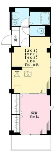 セレンディピティ の間取り