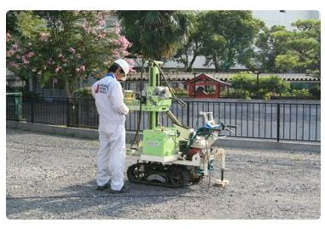 【構造・工法・仕様】 | ☆☆新築分譲　日立市田尻町６期　全５棟－③！！長期優良住宅♪ | 【地盤調査】
基礎着工前に地盤調査会社による地盤調査を行い、必要に応じた地盤補強等を実施し不同沈下しない様対策をとっております。
