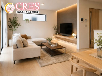 【居間・リビング】 | ☆☆新築分譲　日立市田尻町６期　全５棟－③！！長期優良住宅♪ | LDK20.2～22.2帖！！広々LDK♪