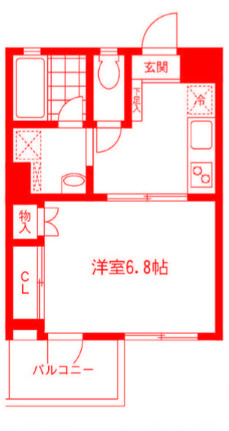 クリビア湘南の間取り