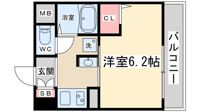【間取り】 | エステムコート新大阪6エキスプレイス